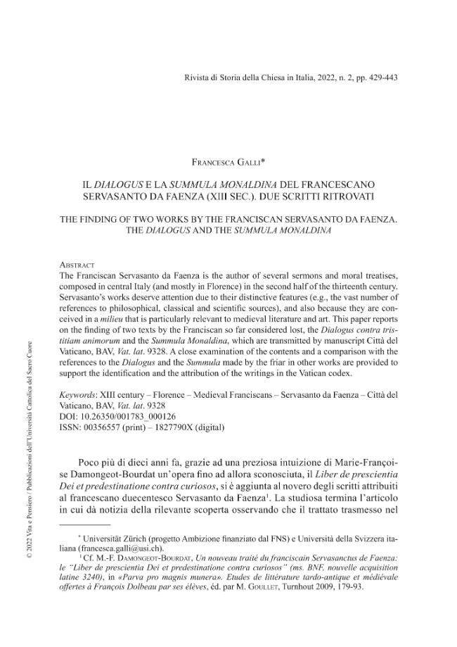 Pagina campione
