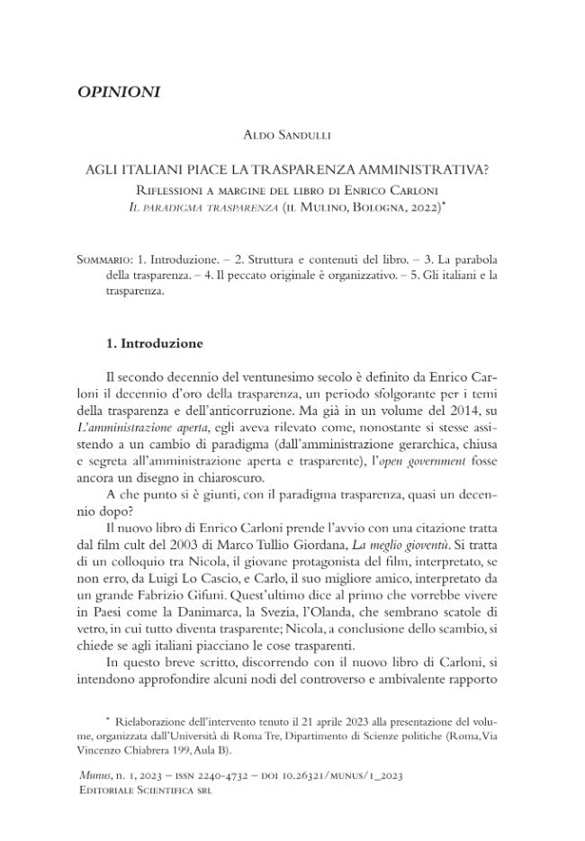 Pagina campione