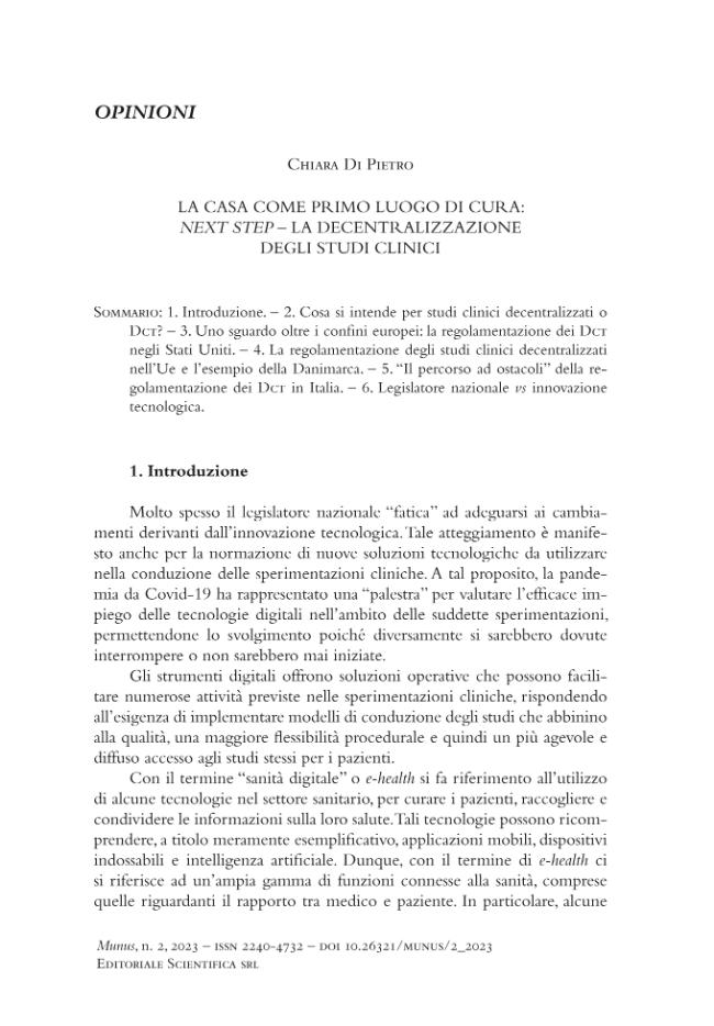 Pagina campione
