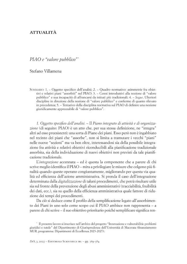 Pagina campione