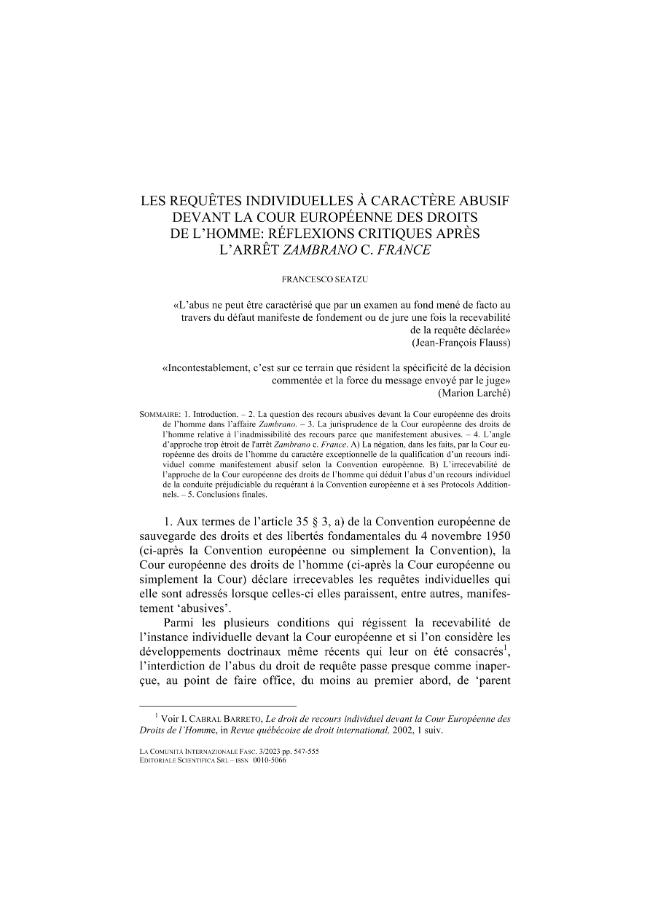 Pagina campione