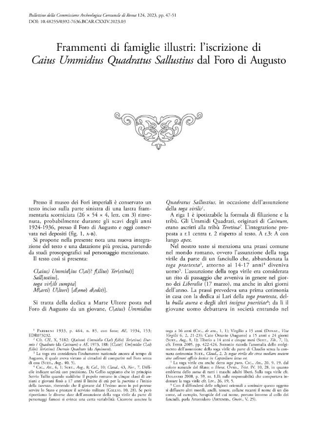 Pagina campione