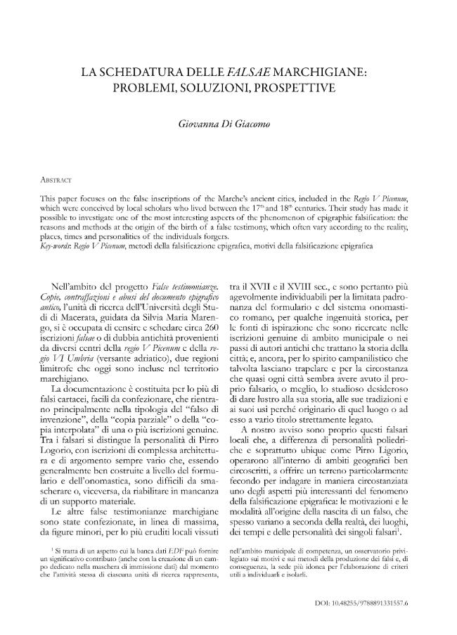 Pagina campione