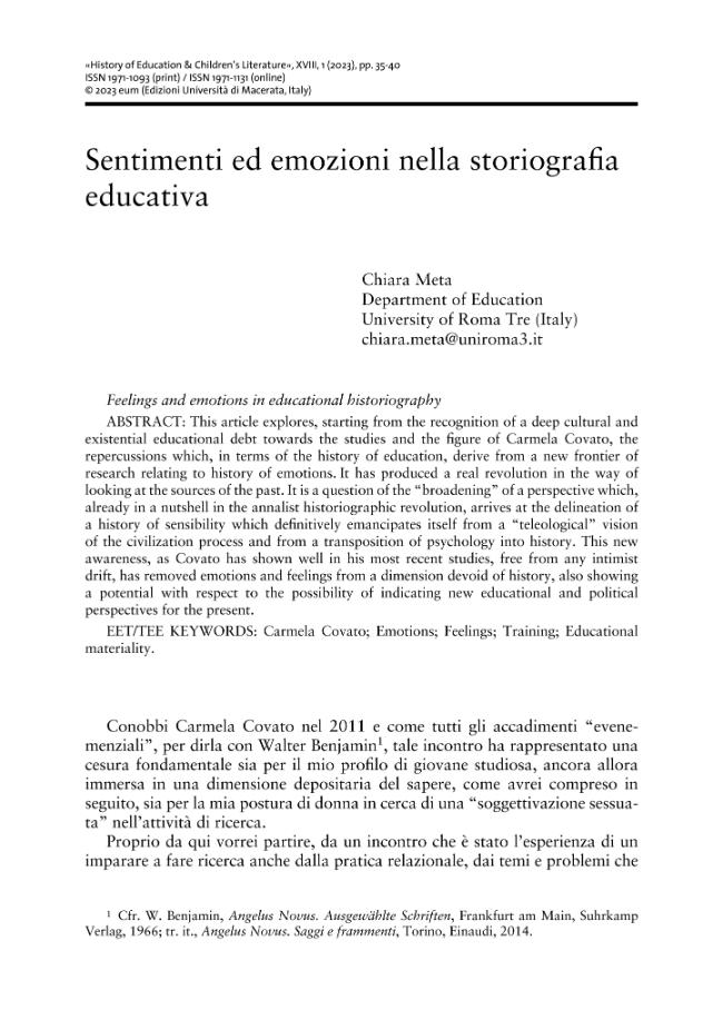 Pagina campione