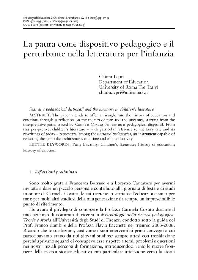 Pagina campione