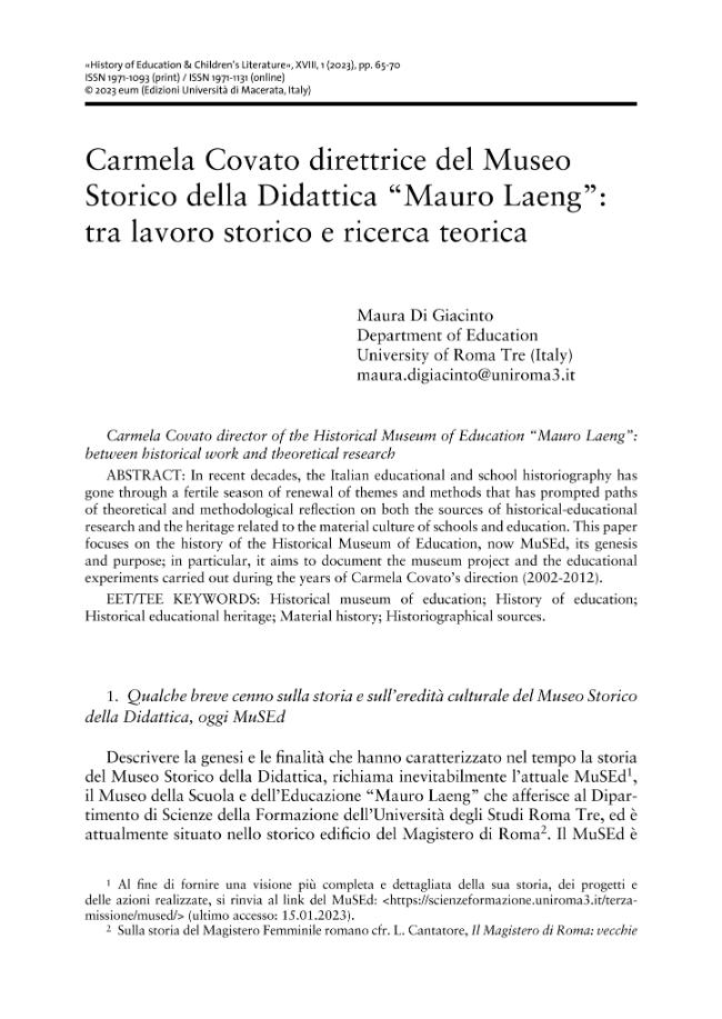 Pagina campione