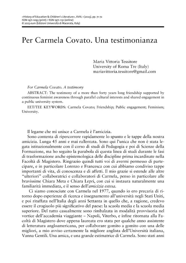 Pagina campione