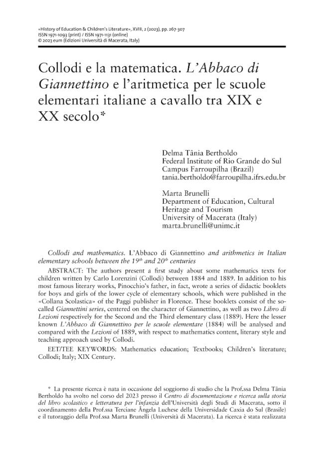 Pagina campione