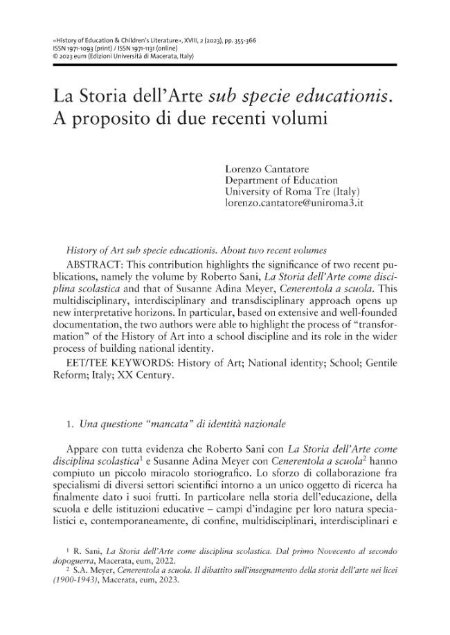 Pagina campione