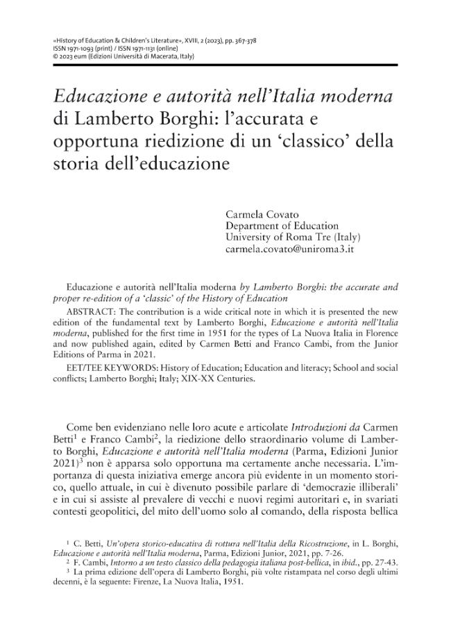Pagina campione