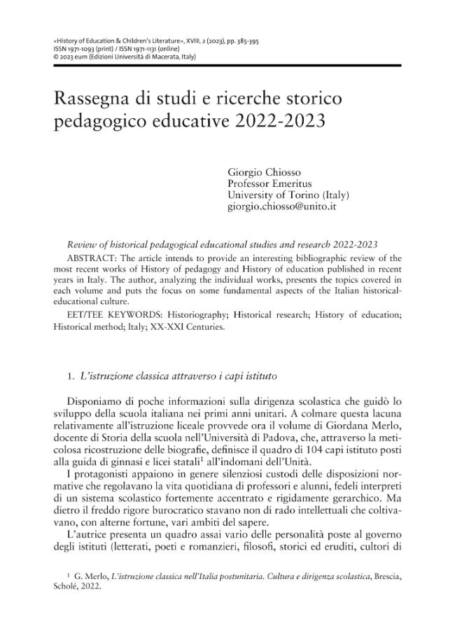 Pagina campione