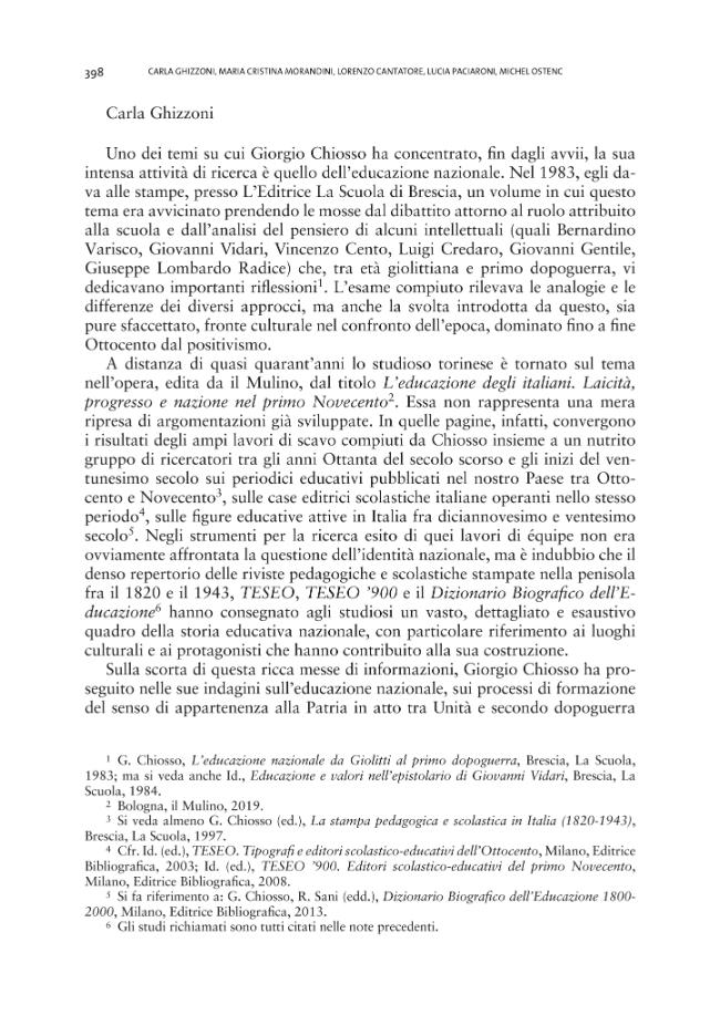 Pagina campione