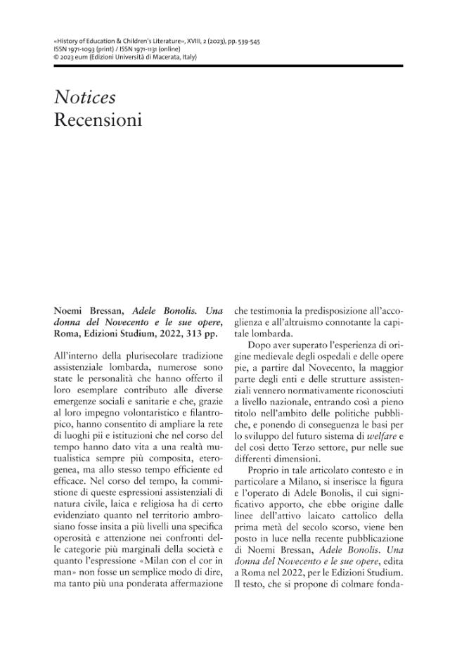 Pagina campione