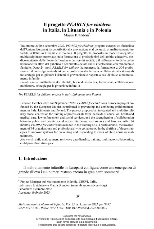 Pagina campione