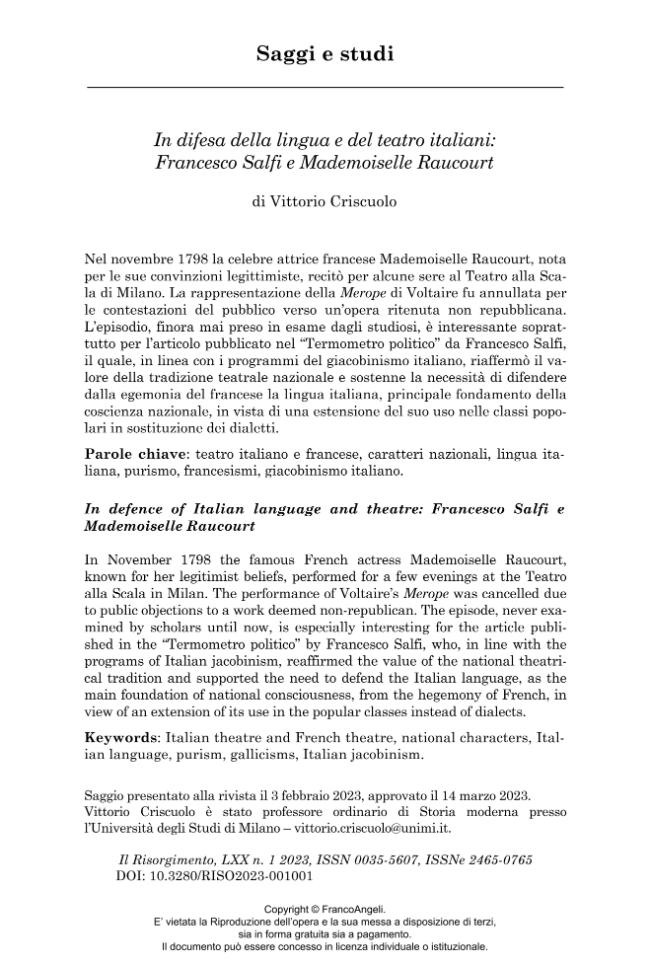 Pagina campione