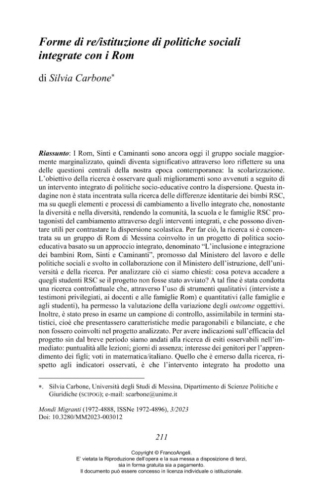 Pagina campione