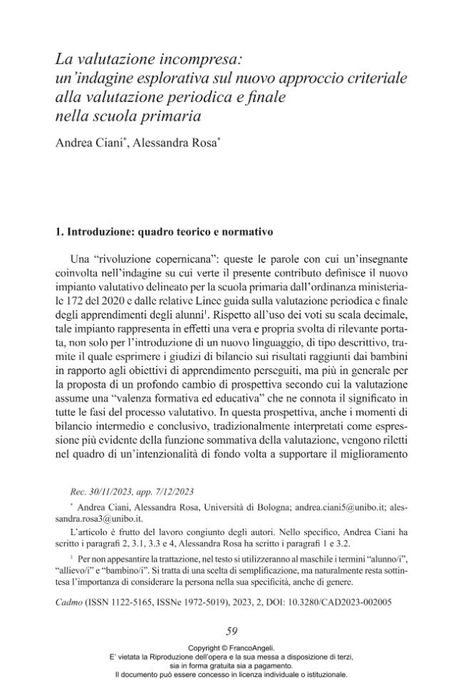 Pagina campione