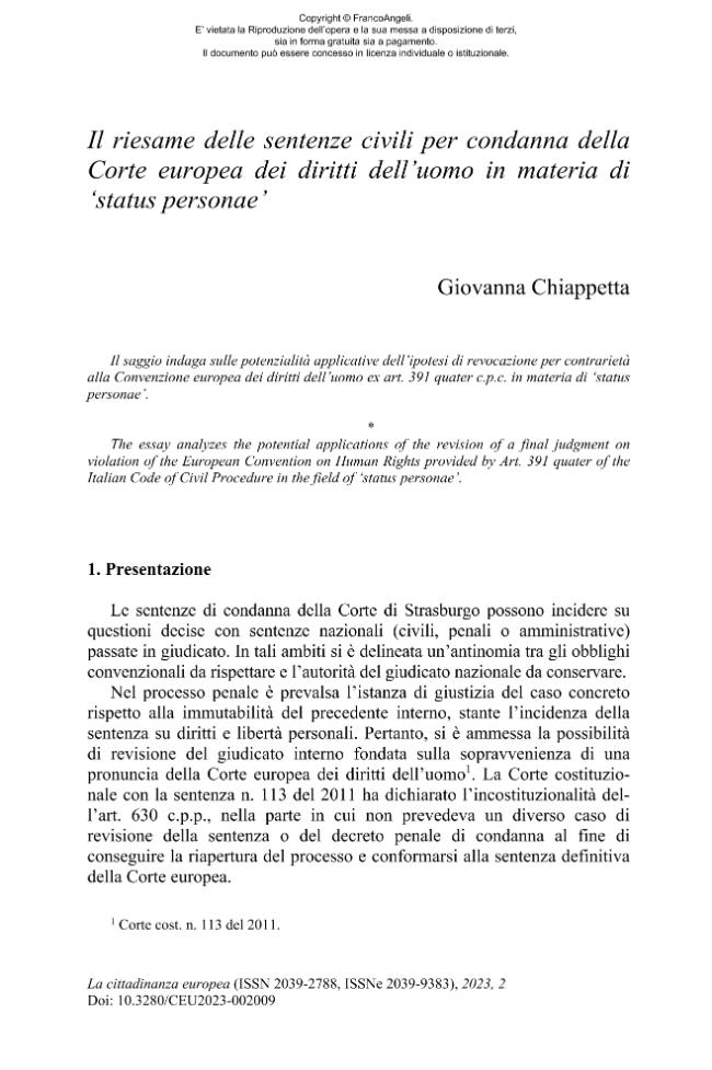 Pagina campione