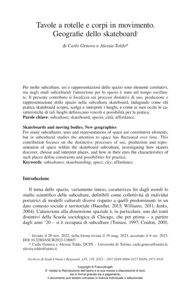 Pagina campione
