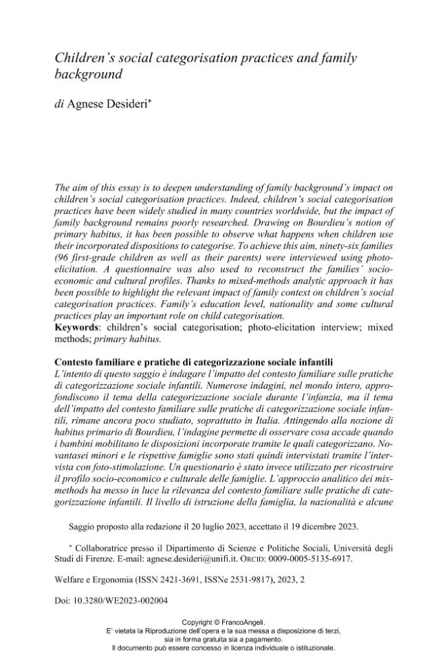 Pagina campione