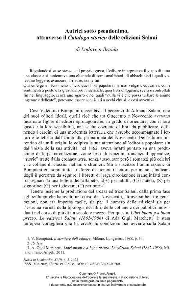 Pagina campione