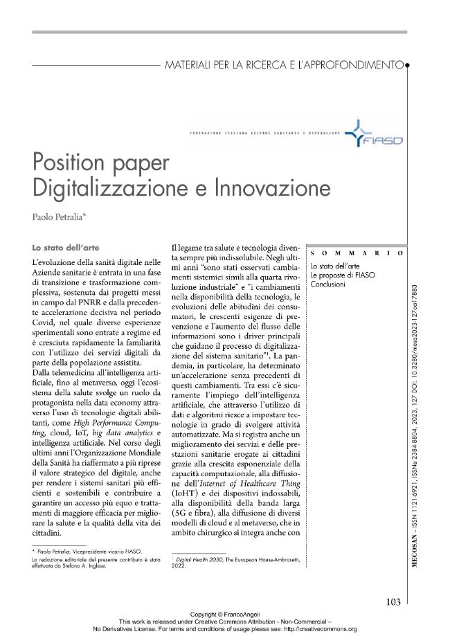 Pagina campione