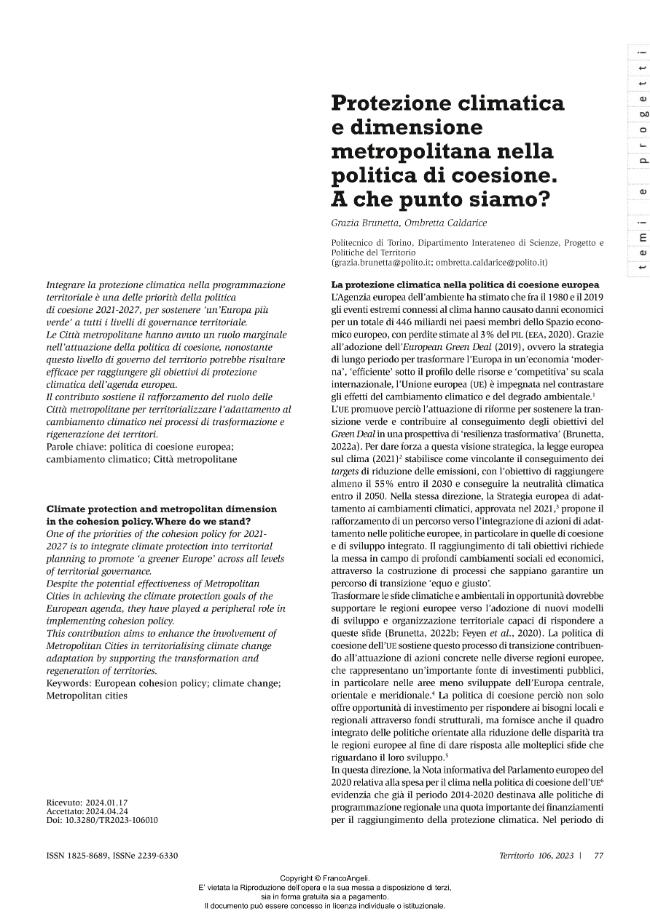 Pagina campione