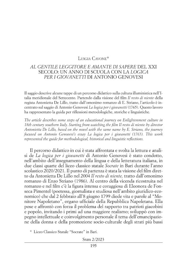 Pagina campione