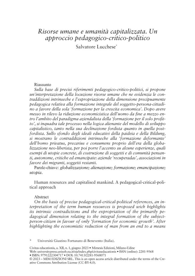 Pagina campione