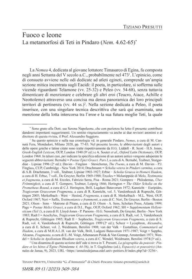Pagina campione