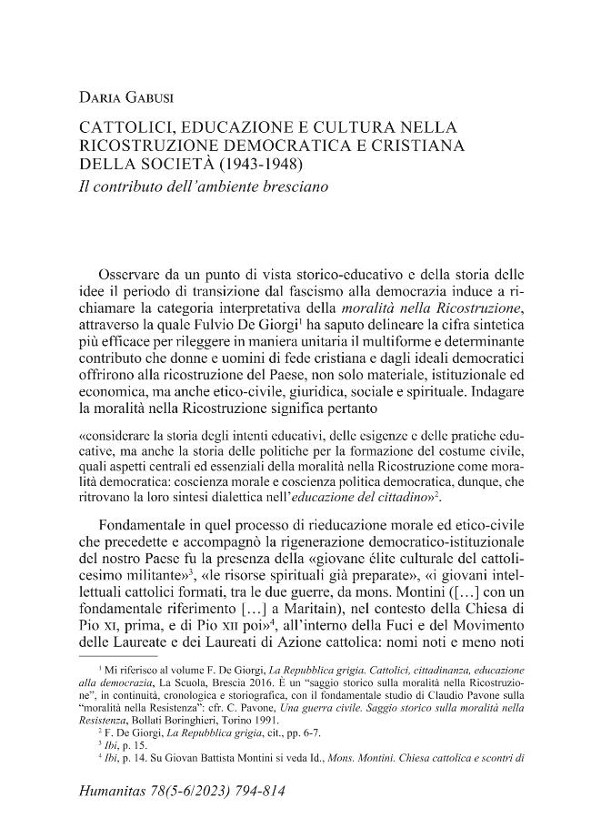 Pagina campione