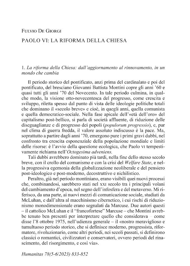 Pagina campione