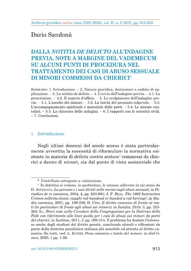 Pagina campione