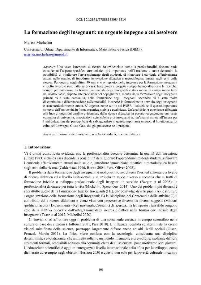 Pagina campione