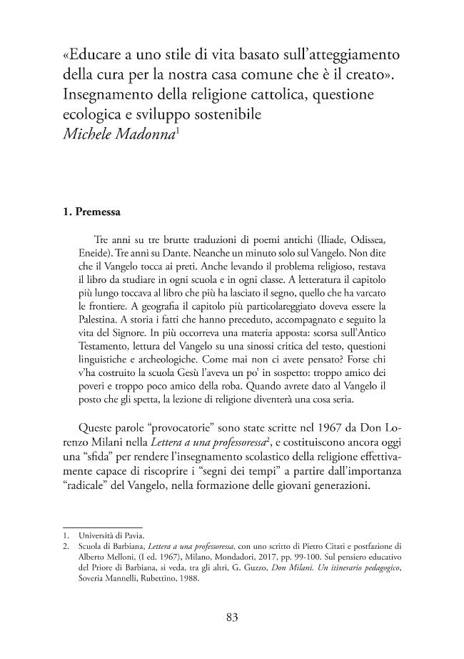 Pagina campione