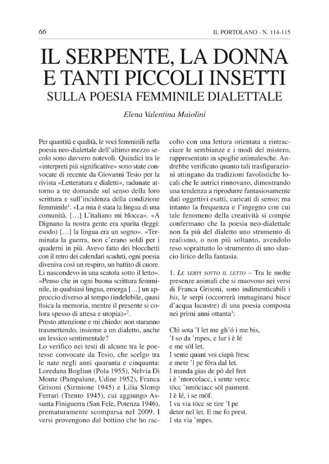 Pagina campione