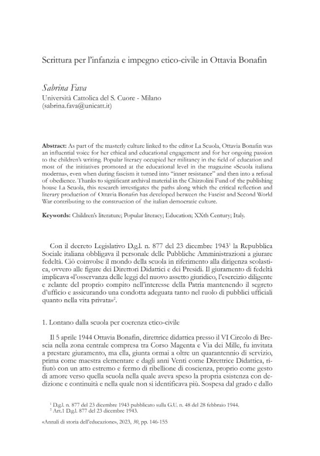 Pagina campione