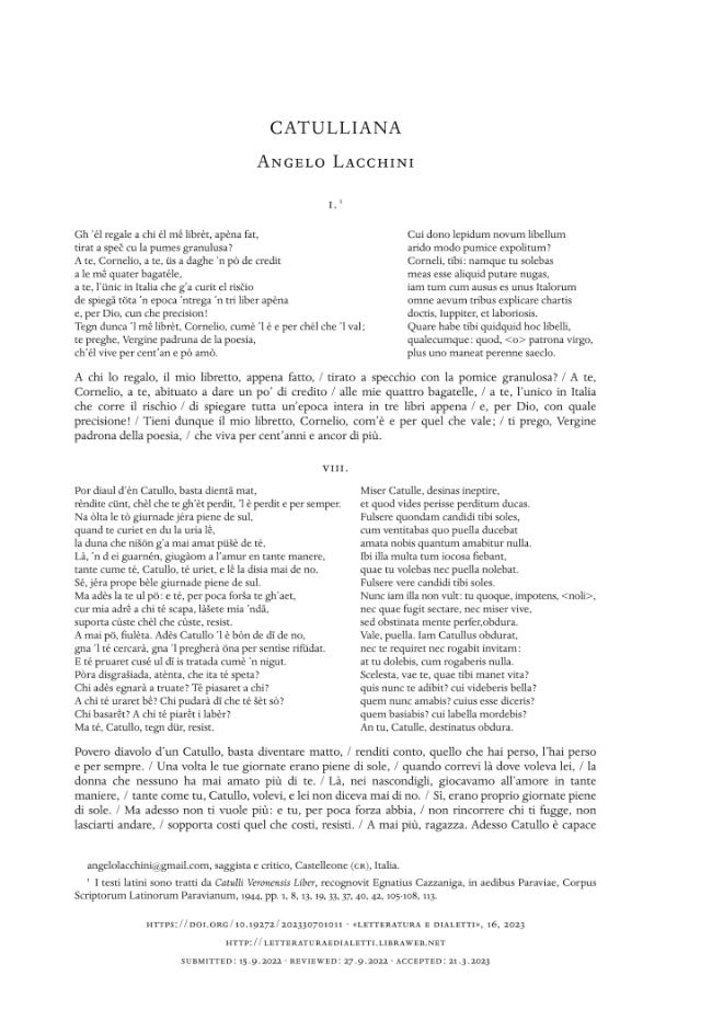 Pagina campione