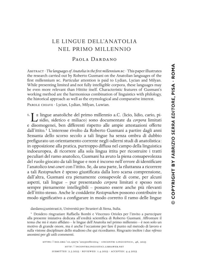 Pagina campione