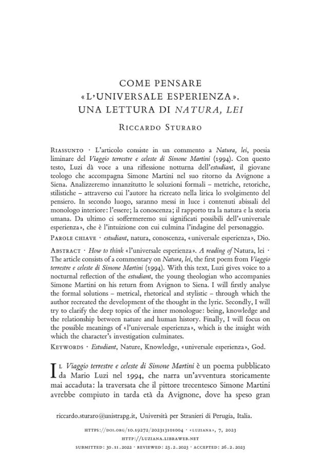 Pagina campione