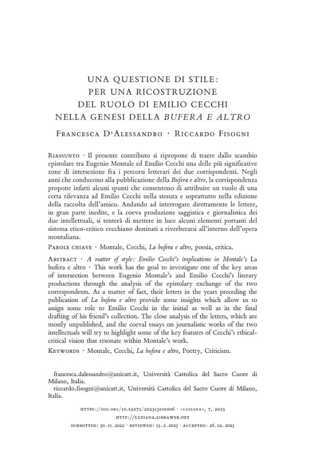 Pagina campione