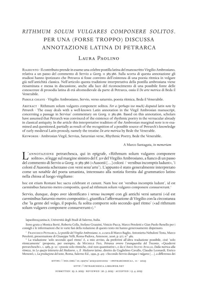 Pagina campione