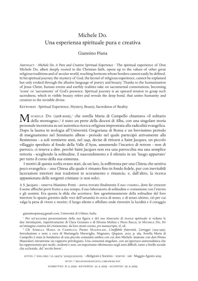 Pagina campione