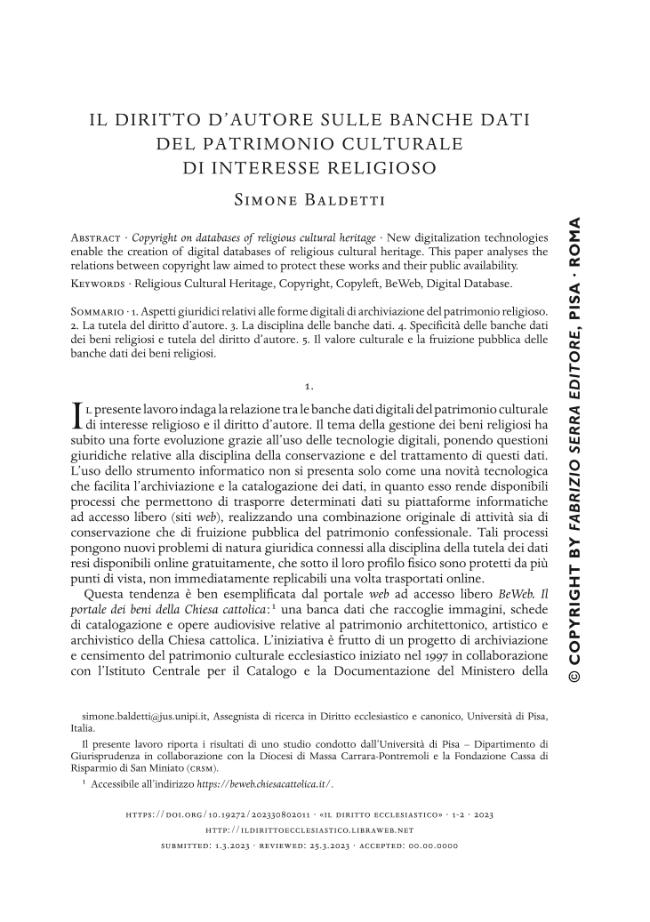 Pagina campione