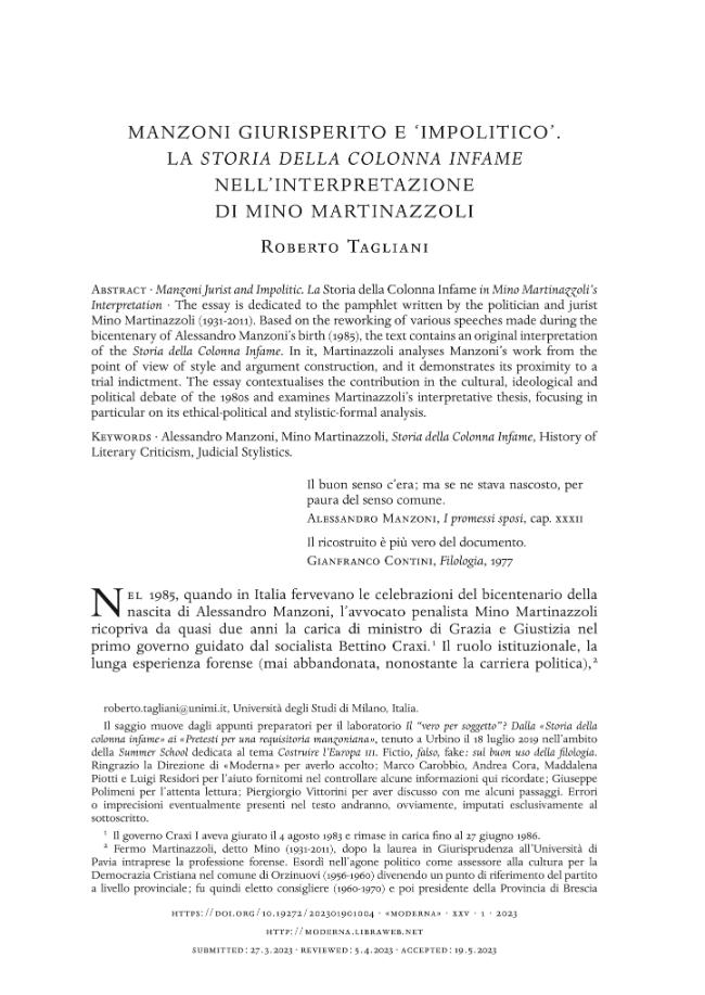 Pagina campione