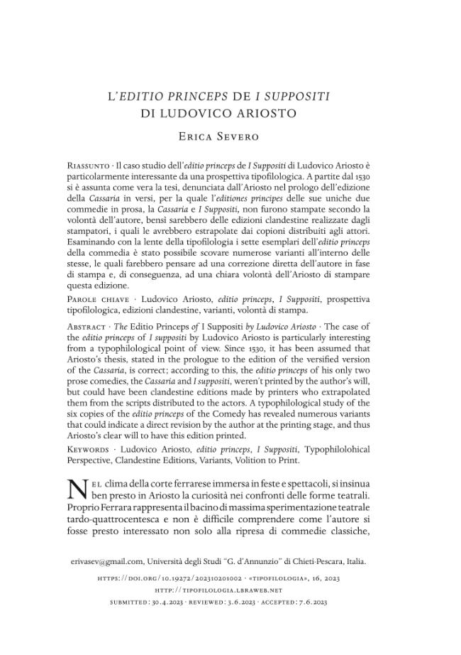 Pagina campione