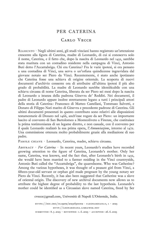 Pagina campione