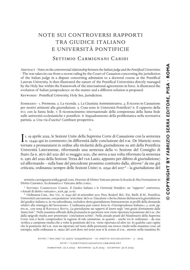 Pagina campione