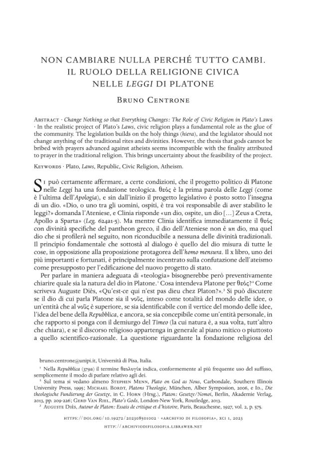 Pagina campione