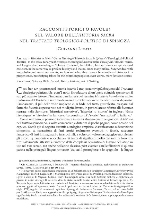 Pagina campione